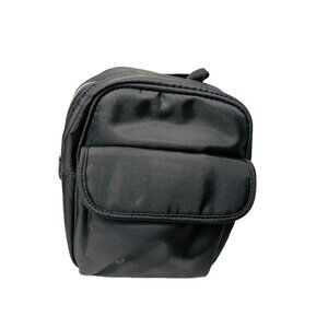 Womens Mens‎ Black Mini Backpacks Adjustable Straps 9 1/2" x 8" x 4"